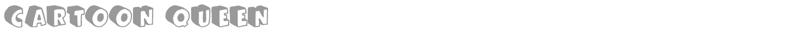 Cartoon Queen font preview
